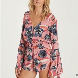 Billabong Floral Romper